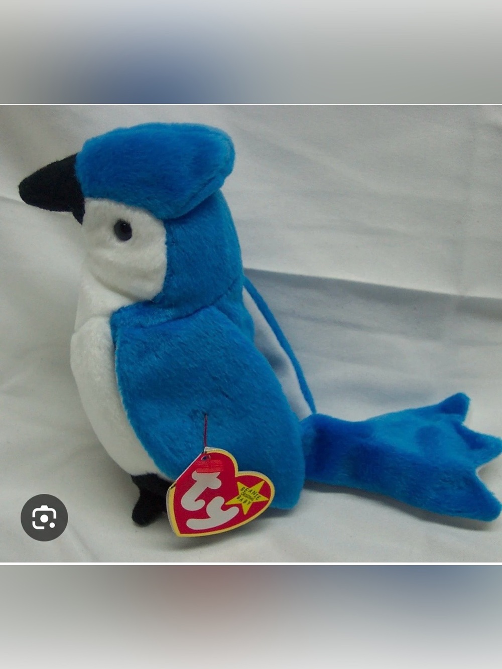 Ty Beanie McDonald’s Toy: Rocket the Blue Jay
